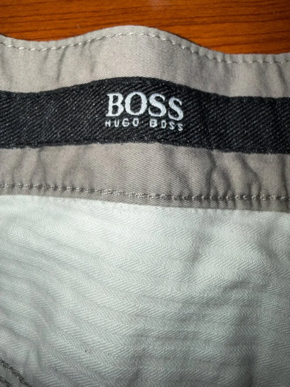 Hugo Boss Alabama Chico dress Pants light grey color